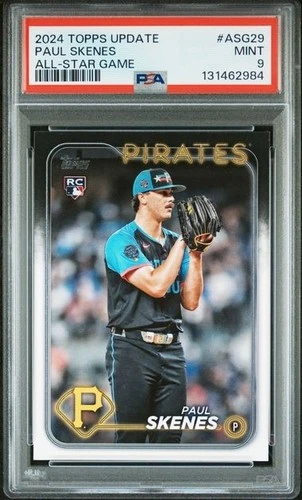 2024 Topps Update Series - 2024 All-Star Game Paul Skenes #ASG-29 (RC) PSA 9