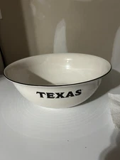 Pfaltzgraff TEXAS LONGHORNS 12” Ceramic Mixing Bowl