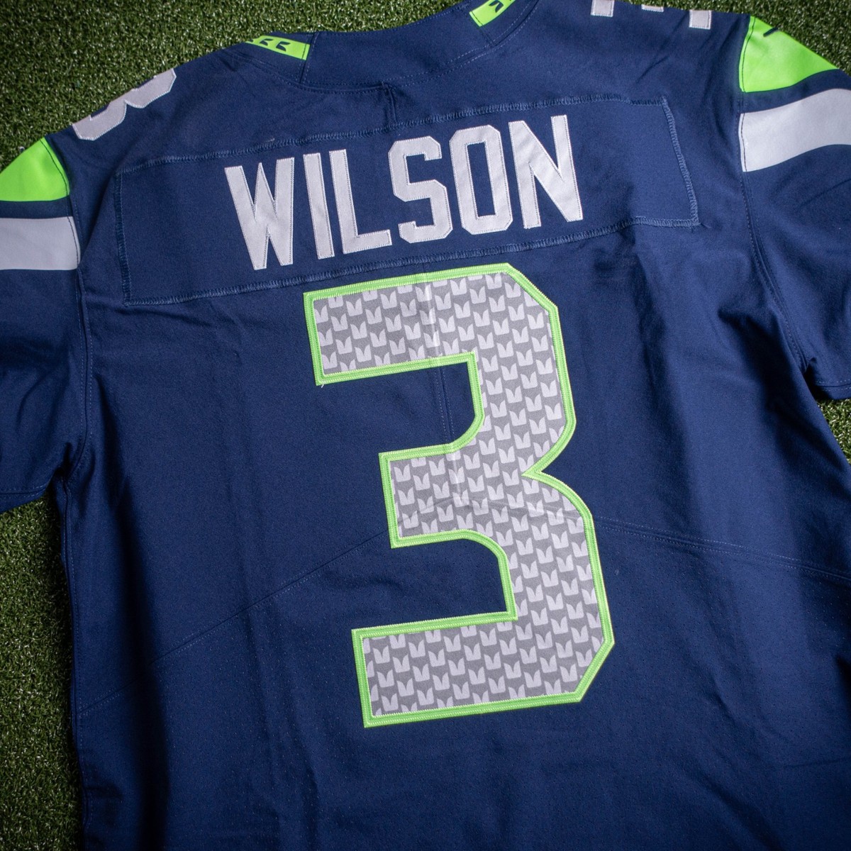 Authentic Russell Wilson Seattle Seahawks Nike Vapor Elite NFL Authentic Russell Wilson Seattle Seahawks Nike Vapor Elite NFL