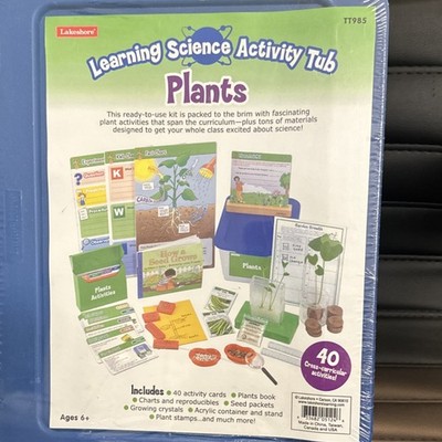 Lakeshore Science Activity Tub Plants TT985, Ages 6+, 8-11 Years