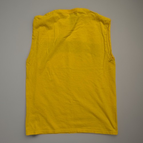 HULKAMANIA Hulk Hogan Wrestling WWF Sleeveless Shirt Gildan Medium - Picture 3 of 3