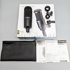 AT2020 Audio-Technica Cardioid Condenser Studio XLR Microphone IN BOX