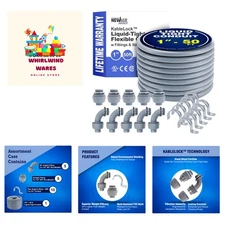 1" - 50FT KableLock Liquid-Tight Flexible Conduit | Electrical Conduit | Non ...