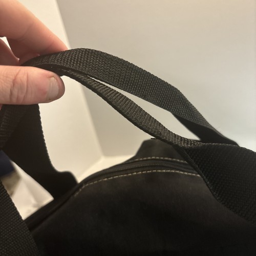 True Religion Duffle Bag Black With Shoulder Strap - Picture 4 of 8