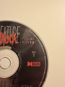 Creature Shock: Special Edition (Sega Saturn, 1996) Disc 1, 2 & Manual Only T&W
