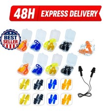 AXBUS Silicone Ear Plugs for Sleeping, 16 Pairs Noise Reduction
