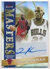 DENNIS RODMAN 2025/26 TOPPS FINEST MASTERS REFRACTOR AUTOGRAPH BULLS AUTO SP