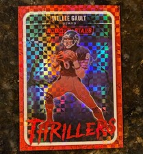 WILLIE GAULT 2025 Rookies & Stars Red Plaid Thrillers #24 Chicago Bears