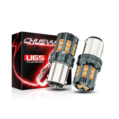 2357 Switchback LED Turn Signal Light Bulbs For Chevy GMC C1500/K1500 2500 Yukon