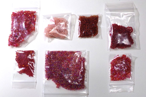 76. g  (2.7 OZ)     SIZE  8/0       Glass Seed Beads    Unused      AE14   bz8cr