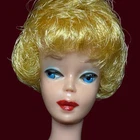 EARLY VINTAGE BARBIE TEENAGE FASHION MODEL DOLL BLONDE BUBBLE CUT JAPAN ~