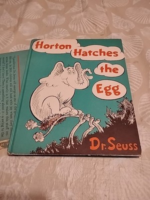 Horton Hatches The Egg By Dr. Seuss 1940 HC