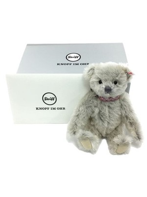 Steiff Interior Goods 2018 Limited Edition Love Teddy Bear Gray 006470 Used