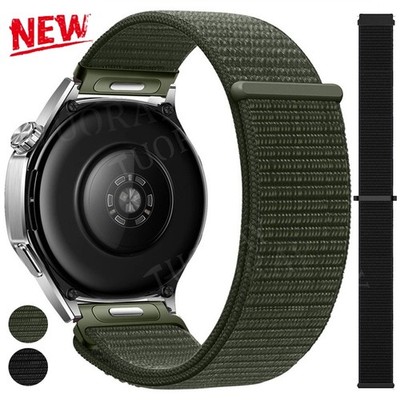 20/22mm Nylon Armband für Samsung Galaxy Watch 7/6 Classic 5/5 Pro/4/4 Classic/3