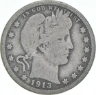 1913-D Barber Quarter Average Circ