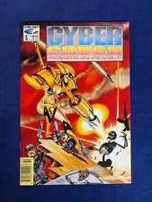 CYBER CRUSH Robots In Revolt #5 Fleetway Comics 1992 VF White Pages