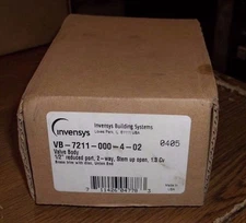 INVENSYS VB-7211-000-4-02 VALVE BODY 1/2" REDUCED PORT 2 WAY OPEN STEM (402-2)