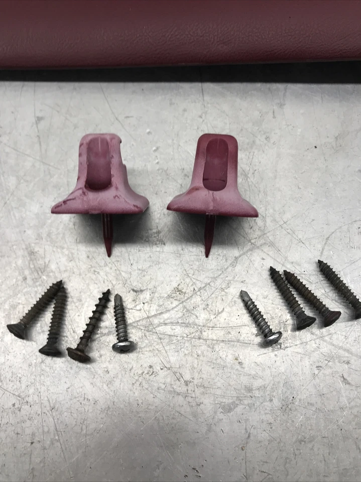 Ford F150 F250 F350 1987-1991 BRONCO Borgoña parasoles OEM vinilo bonito 1980-97 Foto 3 de 4