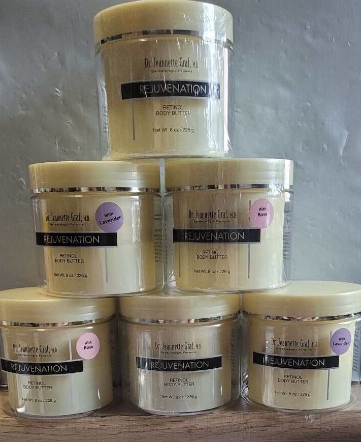 Dr Graf Rejuvenation Retinol Body Butter full size 8 Oz New