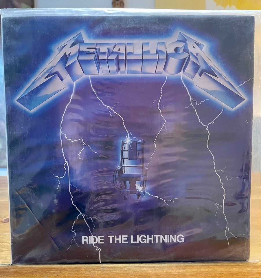 Metallica 1984 Ride The Lightning Vinyl LP Megaforce Records