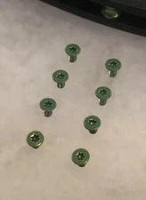 Green Replacement Torx Screws Set For Benchmade 940-2 Handle Scale - Set of 8pcs