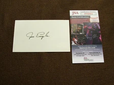 JOE ENGLE NASA ASTRONAUT STS 1966 GROUP 5 SIGNED AUTO VINTAGE INDEX CARD JSA