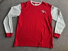 ARSENAL FC Home SHIRT (Extra Large XL) Long Sleeved VINTAGE (Heritage) 1967-1978