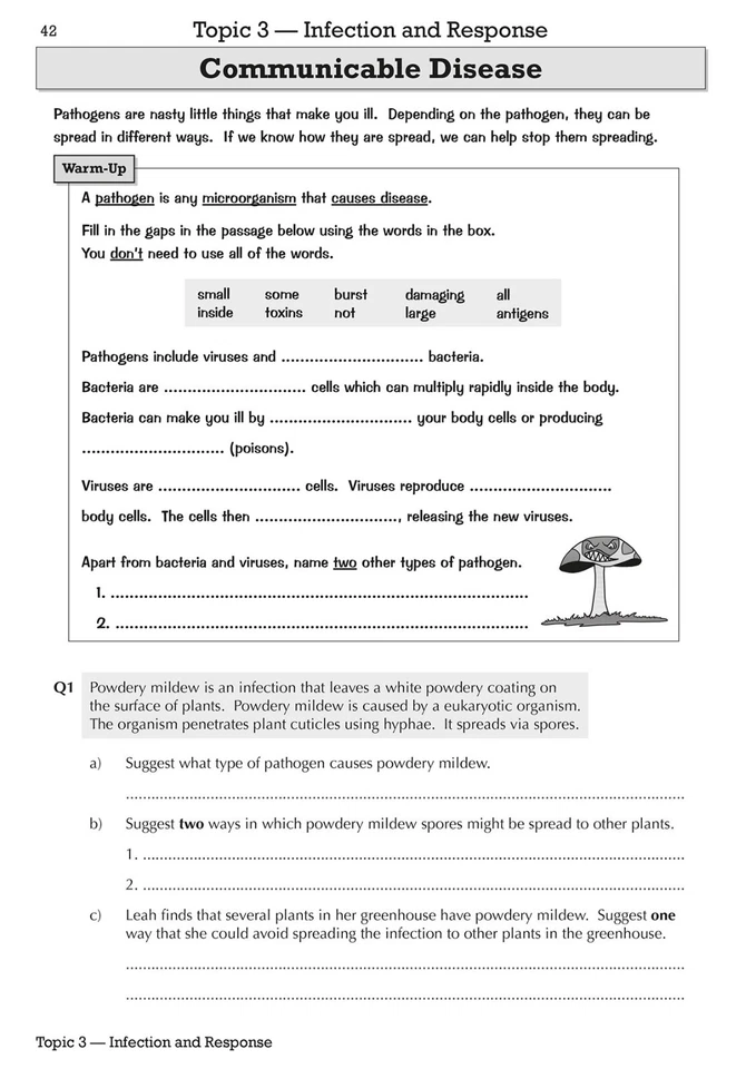 GCSE AQA Biology Physics Chemistry Workbooks with Answer Triple Science CGP - Image 4 of 4