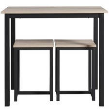 Dinning Table Set Set of 2 Space-saving Design for Home Office,Dining Room