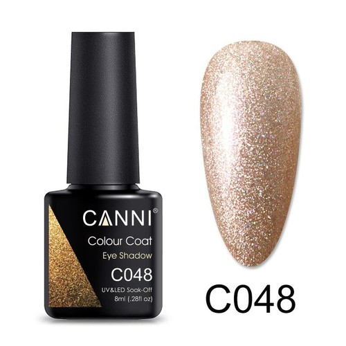 CANNI Lite Nail Gel Polish Soak Off UV LED Colour Base Top Coat Varnish - 8ML - Picture 121 of 251