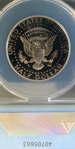 2005-S PROOF KENNEDY HALF DOLLAR 50c CLAD ANACS PF-68 DCAM NICE CAMEO COINS - Picture 9 of 14