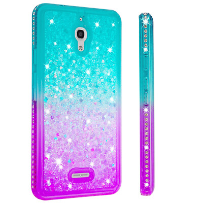 For Alcatel Pixi 4 6'' Case luxury Bling Sparkly Diamond Cute Glitter Cove