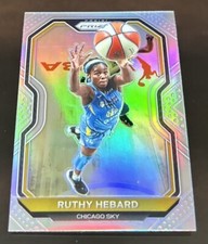 2021 Panini Prizm WNBA Ruthy Hebard Silver Prizm