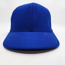Blue Trucker Snapback Trucker Hat Cap Adjustable Mesh Back