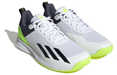 adidas Courtflash Speed Low White Black Lucid Lemon - IG9539