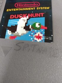 NES Super Mario Bros/Duck Hunt Game Cartridge Authentic