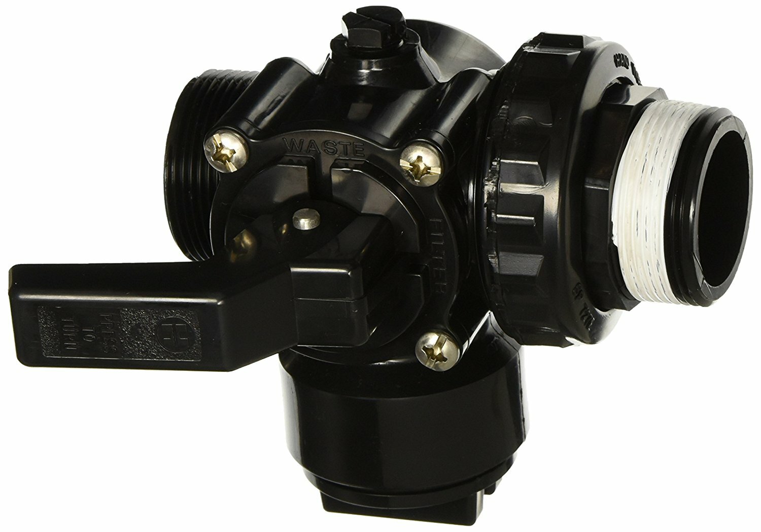 Hayward SP0727 1.5"" MIP 3-Way ABS Perflex Diverter Deluxe Ball Valve