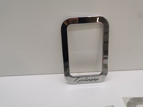 CHROME STAINLESS SHIFTER GEAR FRAME LORINSER FOR MERCEDES BENZ W202 R129 - Picture 3 of 5