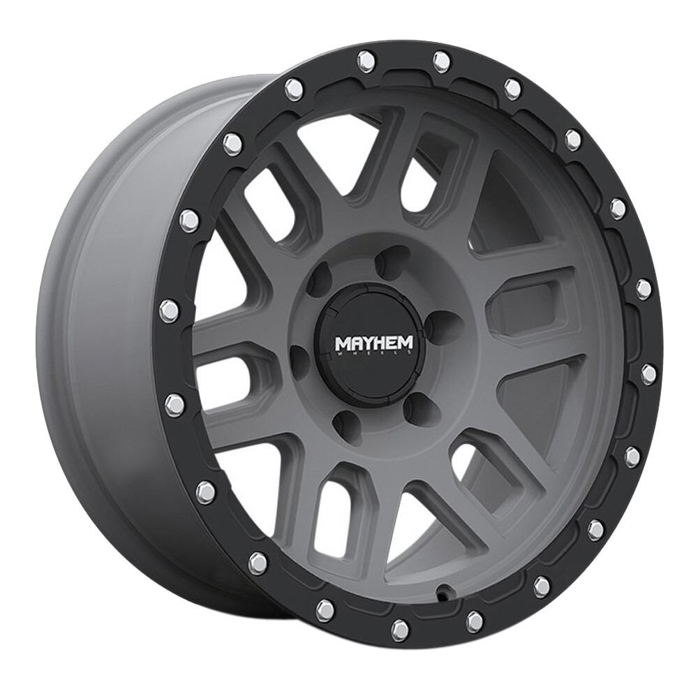 Mayhem Delta 9x17 Matte Gunmetal with Matte Black Lip Rim for sale ...