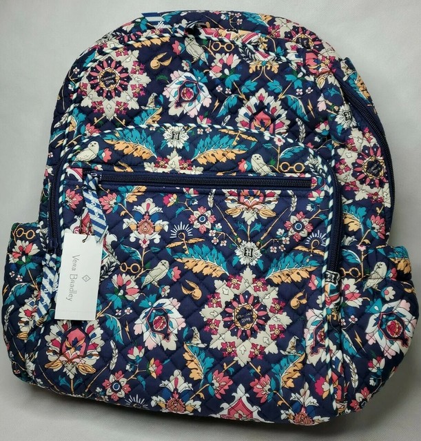 Vera Bradley harry Potter Home To Hogwarts Large Campus Backpack New In