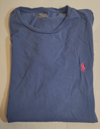 Polo Ralph Lauren T-shirt homme petit manches courtes bleu - Photo 1/5
