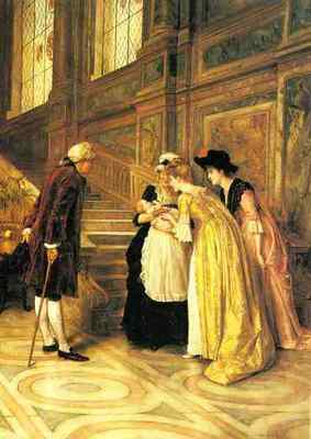 Blechschild Kilburne George Goodwin Admiring The Baby A4 12x8 Aluminium
