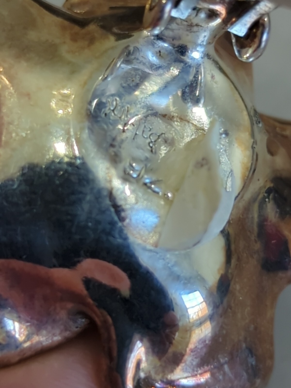 Sterling Silver Electroform? Roses Statement Earr… - image 6