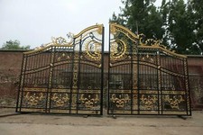 THE BEST WROUGHT IRON AND CAST ESTATE DRIVEWAY GATES - IH100