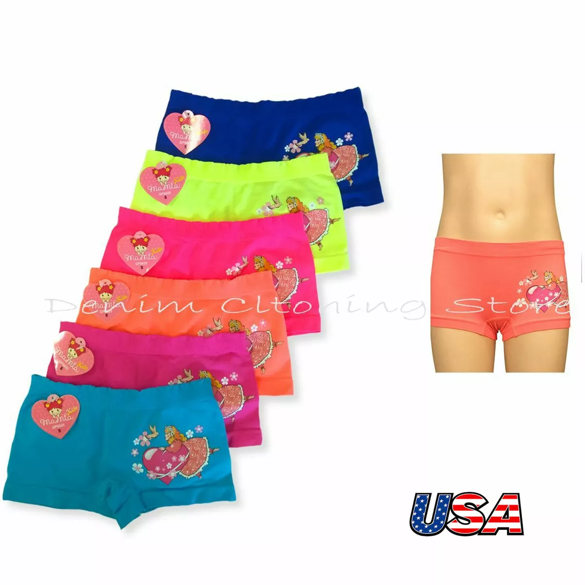 High Quality Cotton Boxer Seamless Cotton Panties And Boyshorts