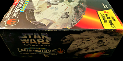 Vintage 1995 Star Wars Millenium Falcon with Electronic Light and