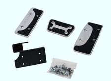 2011-2014 Mustang Roush 421125 Billet Automatic Gas Brake Dead Foot Pedal Kit