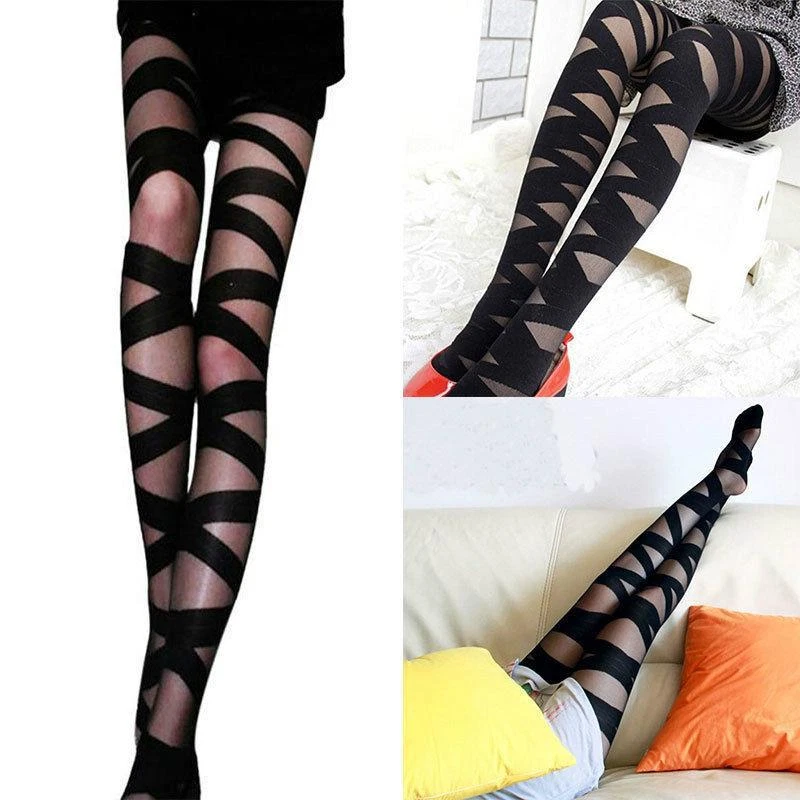 Striped hosiery clearance