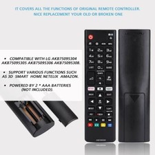New BESIA Remote for LG TV 43LJ614V 43LJ624V 43LJ634V 43UJ634V 43UJ635V 43UJ651V