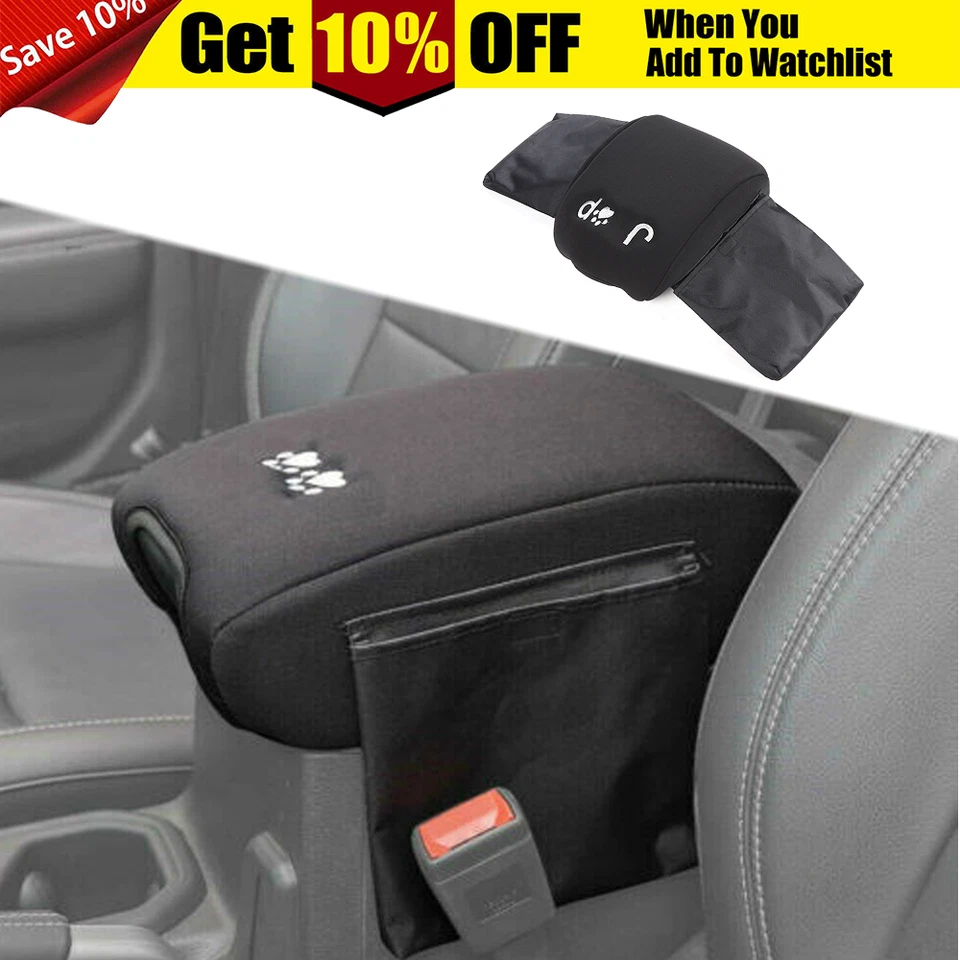 Center Console Cover Armrest Pad fit Jeep Wrangler JL JL JT Accessories 2018+ - Image 4 of 4
